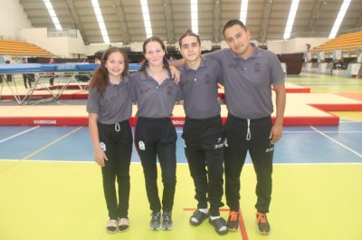 Atletas de gimnasia de trampolín y esgrima listos para representar a Quintana Roo