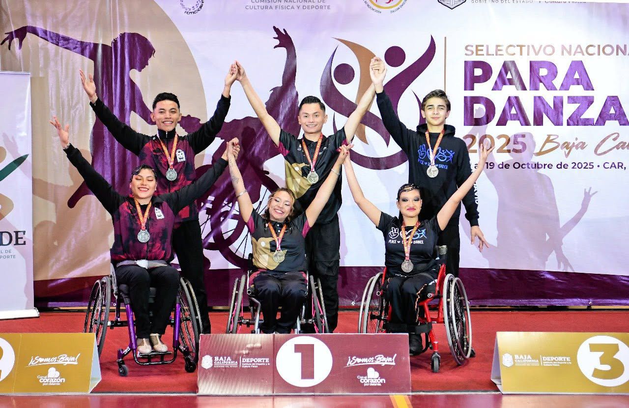Brillante actuación de la Delegación Quintanarroense de Paradanza Deportiva en el Selectivo Nacional 2025