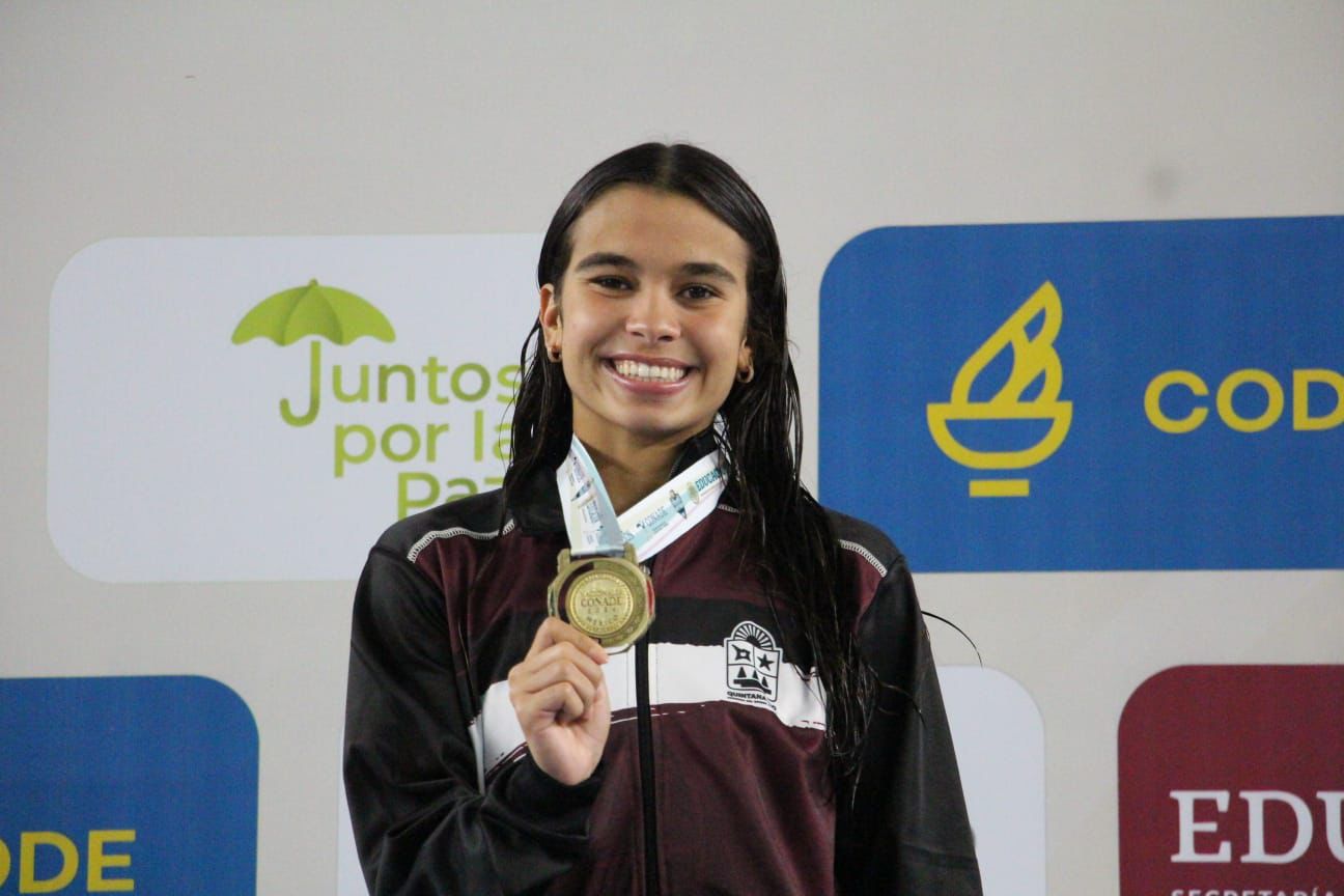 Conquistan nadadoras y nadadores quintanarroenses nueve medallas en la cuarta jornada de los Nacionales CONADE 2024