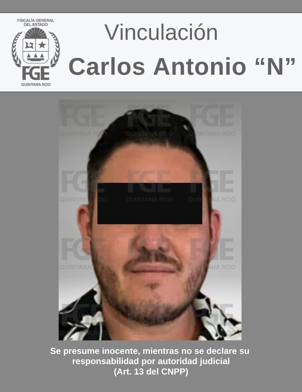 Consigue FGE vinculación a proceso para tres personas por violencia familiar en Benito Juárez y Solidaridad