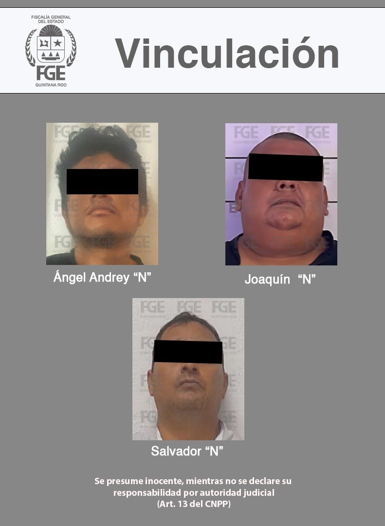 Consigue Fiscalía, vinculación a proceso de tres personas por narcomenudeo en los municipios de Othón P. Blanco y Tulum