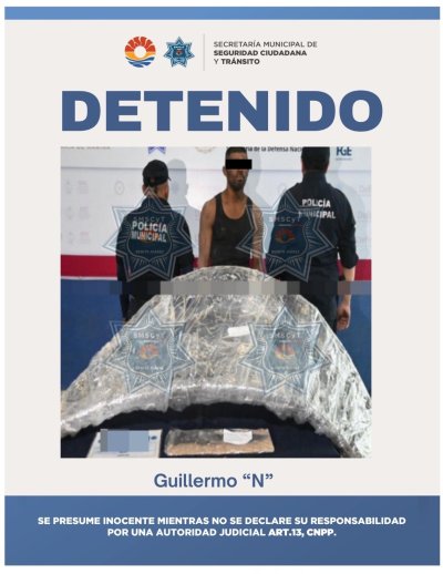 DETENIDO POR ROBO