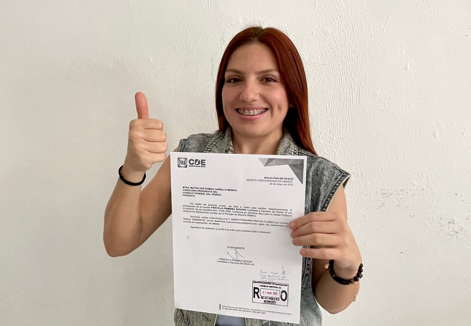 En el debate, cancunenses sabrán que las propuestas de la coalición “Va por Q. Roo” son las mejores: PRISCILLA RAMÍREZ