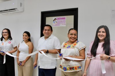 Inaugura el CCLQROO su lactario en beneficio de madres trabajadoras y usuarias
