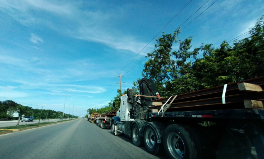 Inicia el traslado de rieles para el ‘Tramo 4’ del Tren Maya