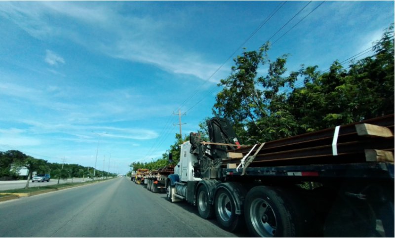 Inicia el traslado de rieles para el ‘Tramo 4’ del Tren Maya