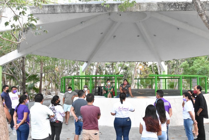 Puerto Morelos, Quintana Roo a 07 de mayo de 2021 REUNIÓN CON VECINOS DE VILLAS MORELOS II