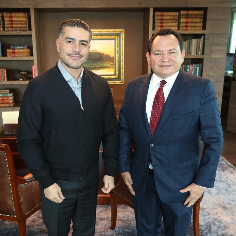 Refrendan el Gobernador Joaquín Díaz Mena y el Secretario Omar García Harfuch alianza estratégica por la seguridad de Yucatán