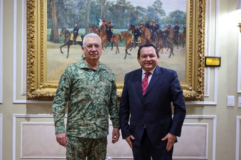 Revisan Gobierno de Yucatán y Sedena proyectos estratégicos