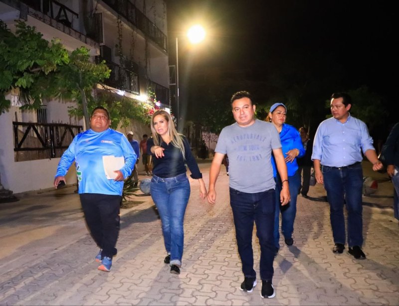 Solidaridad brilla con iluminación renovada