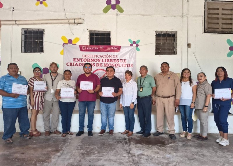 Ticul se suma al combate contra el dengue con espacios libres de criaderos
