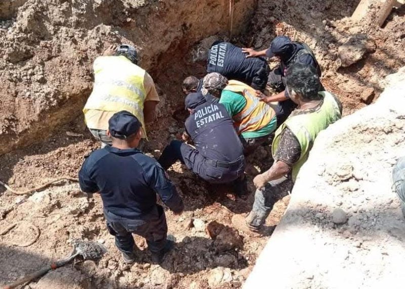 Tragedia en Chetumal: un trabajador muere y otro es rescatado tras colapso en obra