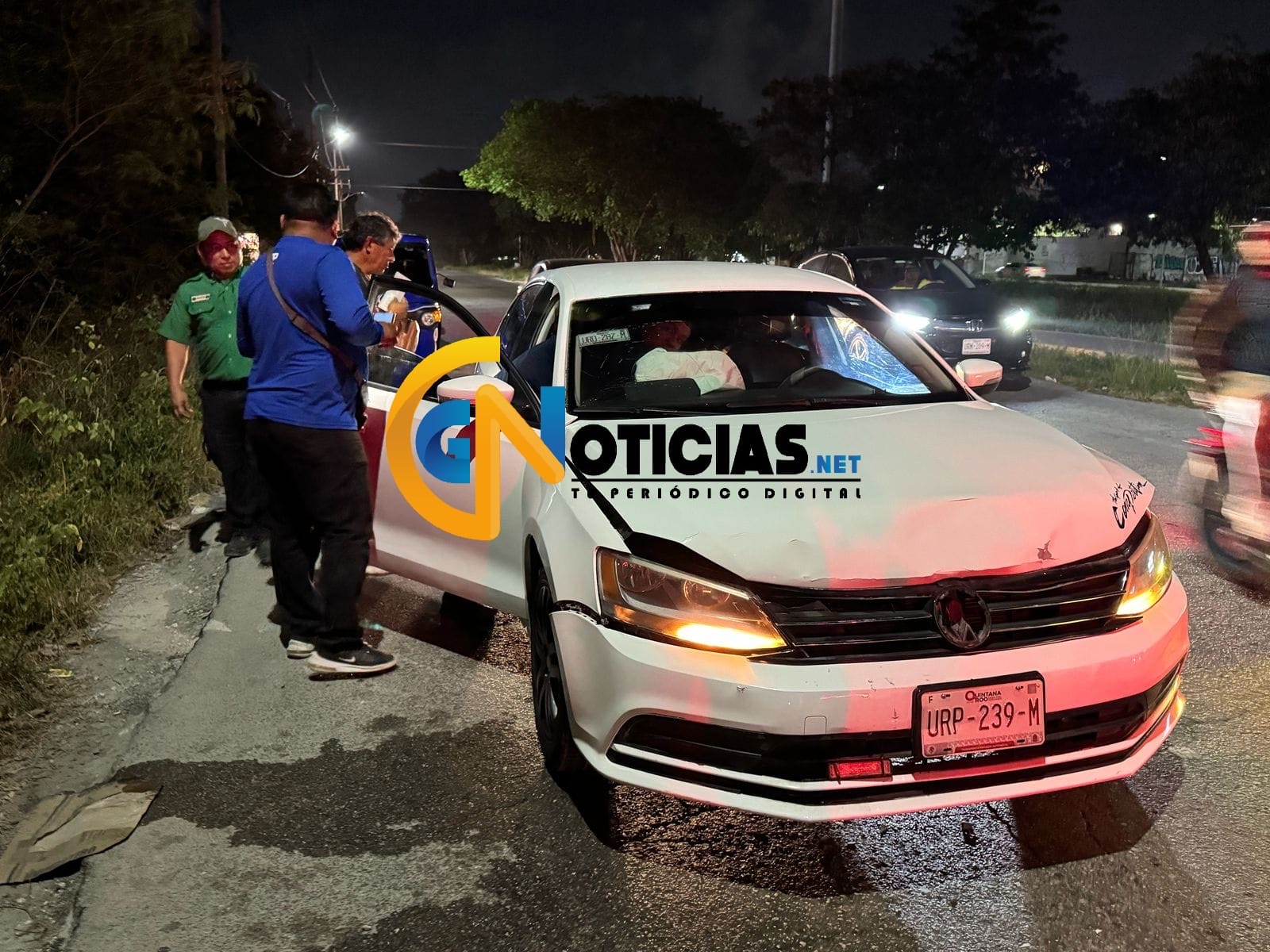 Un hecho de tránsito deja daños y un lesionado cerca de la región 226