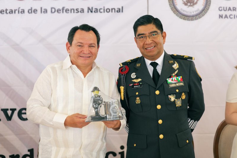 Yucatán y Guardia Nacional reafirman compromiso conjunto