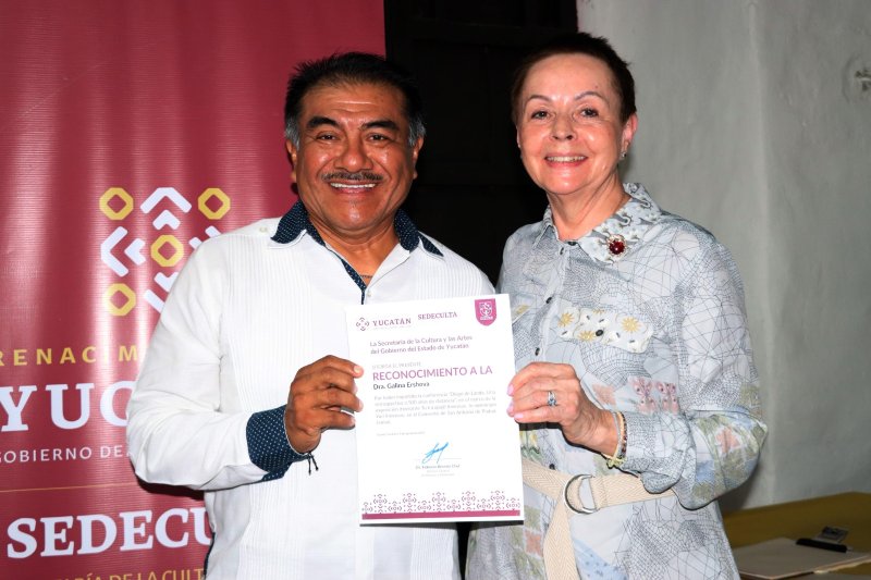 Yucatán y Rusia rinden homenaje a Yuri Knórosov, padre de la epigrafía maya