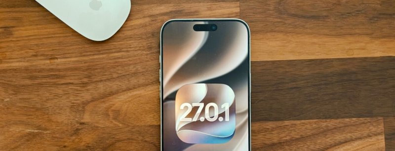 Apple lanza iOS 27.0.1 para corregir fallas en iPhone