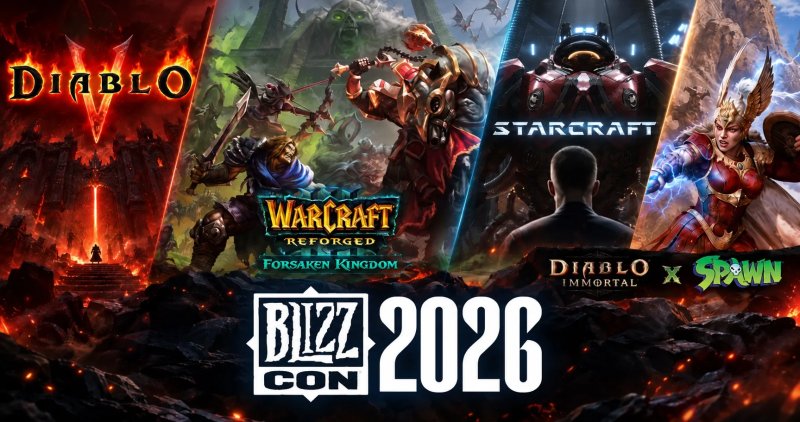BlizzCon 2026 comenzó oficialmente desde el Anaheim Convention Center con una ceremonia de apertura