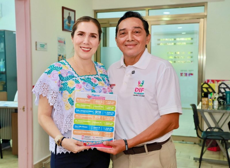 DIF Isla Mujeres ofrece especialistas en el CEPAD