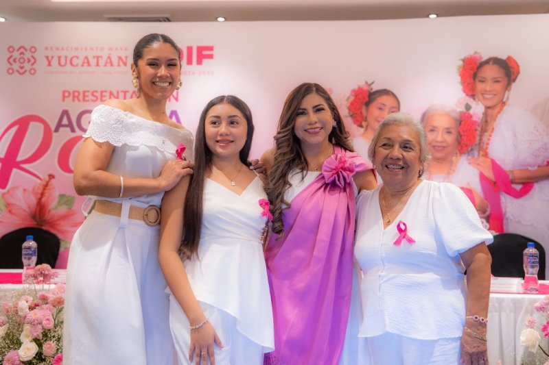 DIF Yucatán lanza la Agenda Rosa 2026 para la detección temprana del cáncer de mama