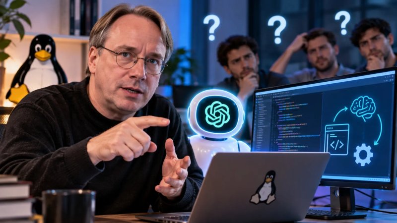 El creador de Linux muestra cómo la IA puede encargarse del trabajo repetitivo sin sustituir la
