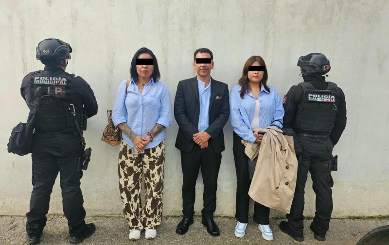 El día domingo 13 de septiembre fueron arrestadas tres personas identificadas como Esmeralda 'N'