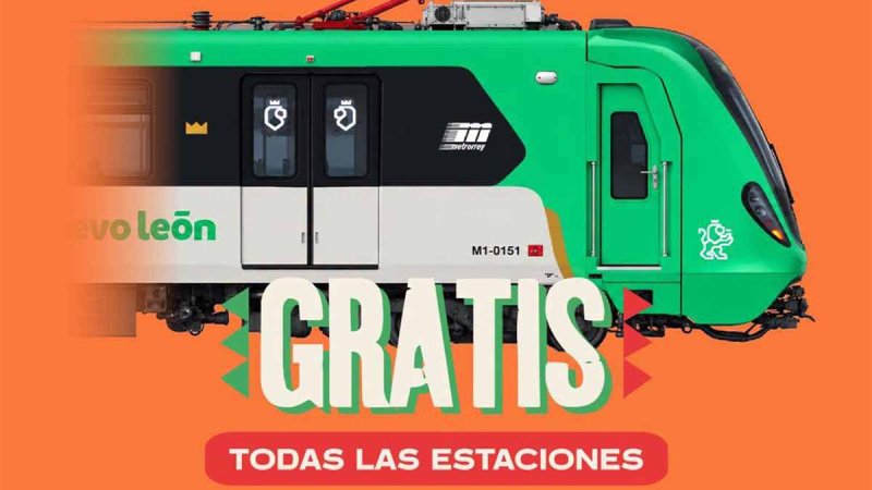 El Metro de Monterrey tendrá horario especial debido a la Macro Fiesta Mexicana que se realizará el