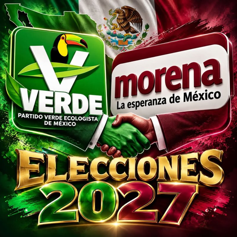 El Verde gana terreno y sacude a la 4T rumbo a 2027