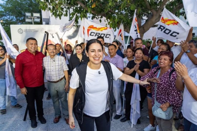 Estefanía Mercado pone en marcha “Parquemanía” para recuperar espacios públicos de Playa del Carmen