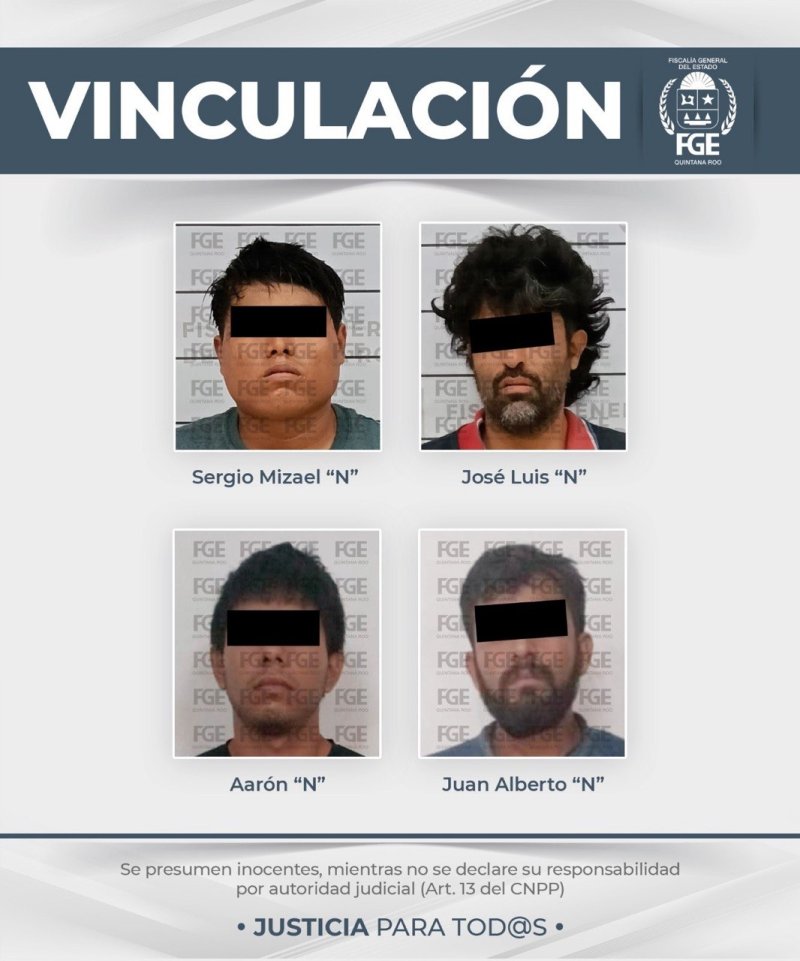 Fiscalía de Quintana Roo vincula a proceso a 9 personas por delitos contra la salud