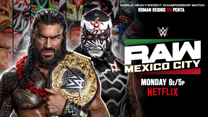 Full results for the September 14, 2026, edition of WWE Raw on Netflix from the Arena CDMX in