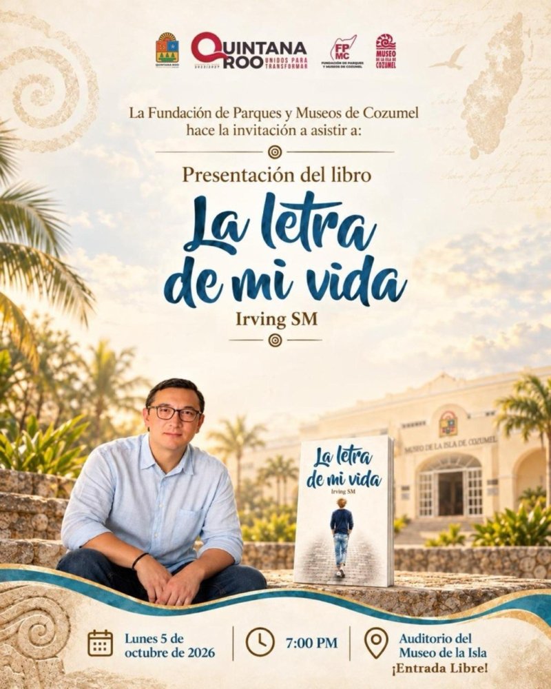 Presentación de la novela "La letra de mi vida" en el Museo de la Isla
