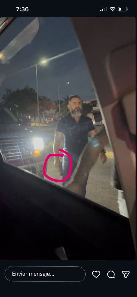 Presunto pistolero causa pánico en SM 135 de Cancún
