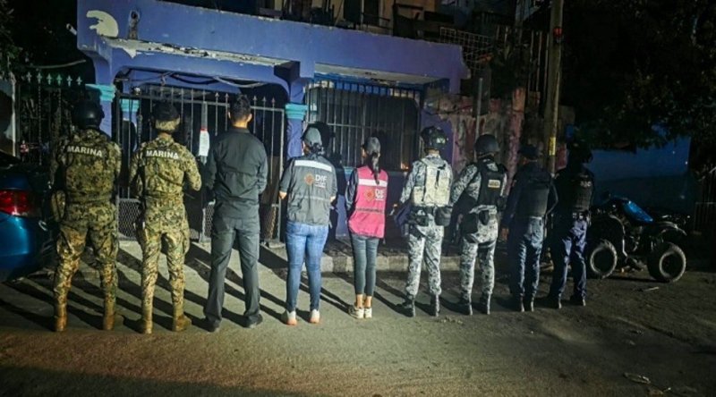 Rescatan a adolescente víctima de explotación laboral en Playa del Carmen