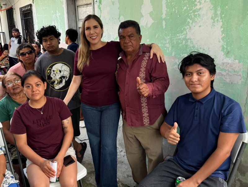 Atenea Gómez Ricalde fortalece la organización territorial con comité informativo en la Supermanzana 66