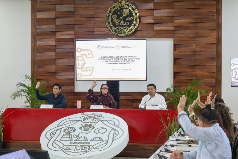 Cabildo de Playa del Carmen aprueba tercera modificación al POA 2026