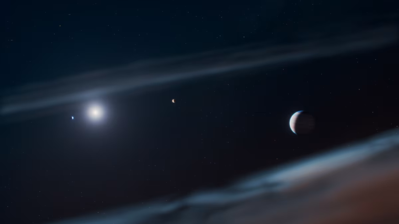 Detectan señal de radio desde exoplaneta Beta Pictoris b