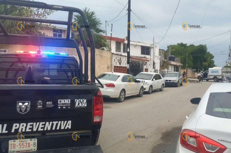 Detención de sospechosos en Supermanzana 59 de Cancún