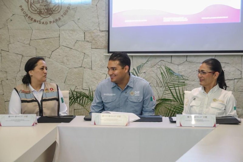 DIF Playa del Carmen firma convenio con CBPEQROO para reforzar búsqueda y atención a familias
