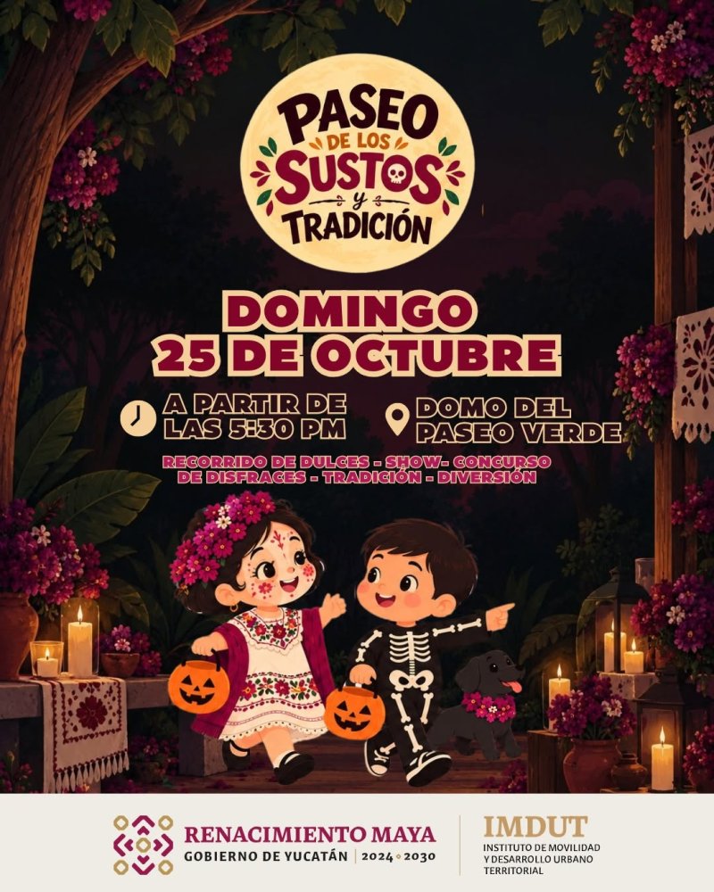 Dulces, disfraces y tradición llegan al Paseo Verde