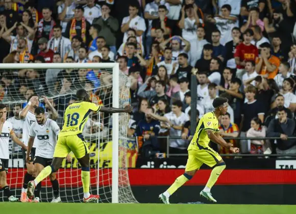 El Villarreal despide Mestalla a lo grande