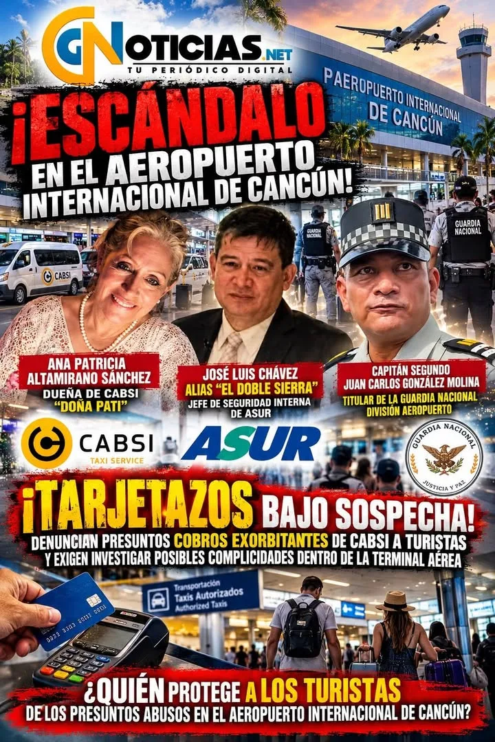 ¡ESCÁNDALO EN EL AEROPUERTO INTERNACIONAL DE CANCÚN! ¡TARJETAZOS BAJO SOSPECHA! DENUNCIAN PRESUNTOS COBROS EXORBITANTES...