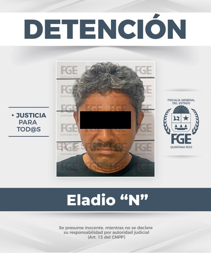 FGE de Quintana Roo detiene a sospechoso de secuestro tras accidente vial