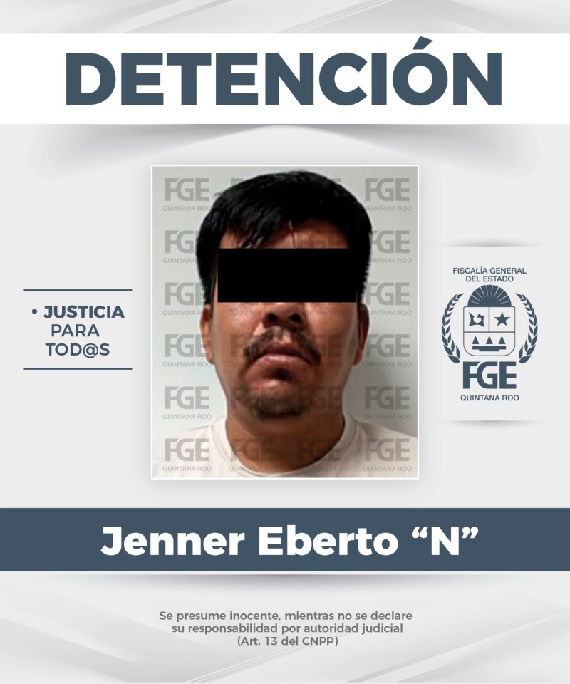 Fiscalía detiene a hombre y mujer por narcomenudeo en Benito Juárez