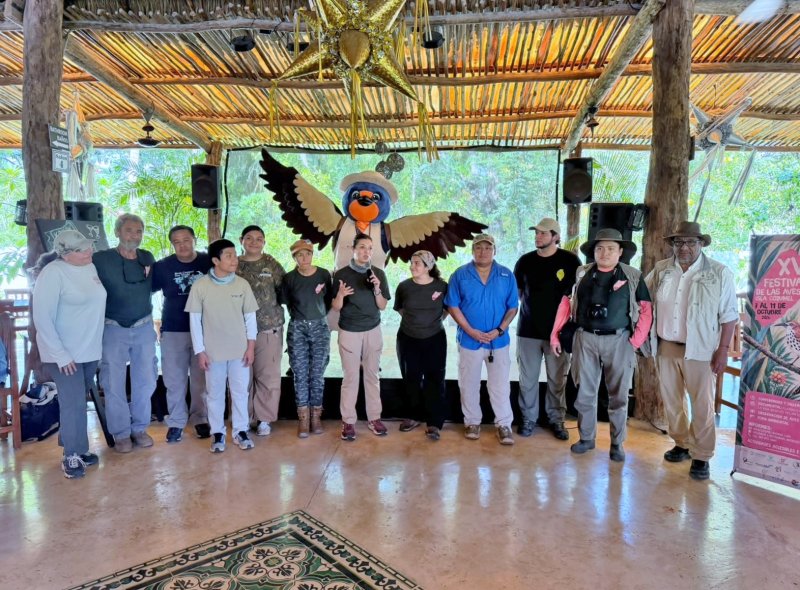 FPMC abre Punta Sur para el XVIII Festival de las Aves Isla Cozumel