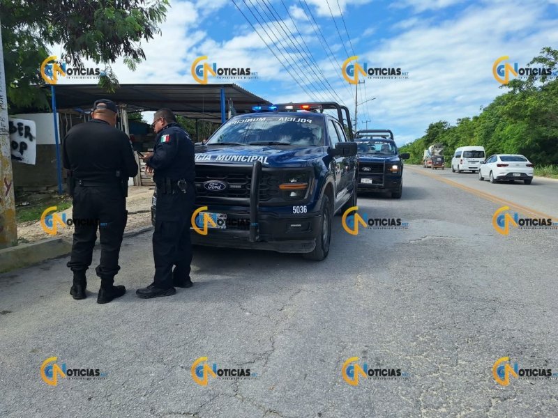 Intensa movilización policiaca en Cancún tras reporte de bolsa con bebé en descomposición