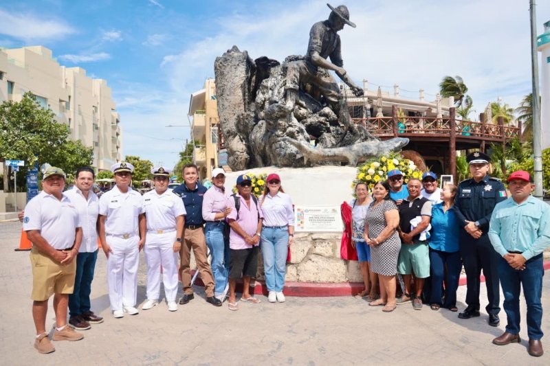 Isla Mujeres honra a sus pescadores en su día