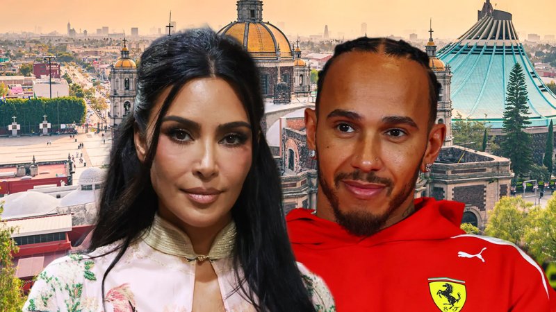 Kim Kardashian and Lewis Hamilton Both in Mexico City Ahead of F1 Grand Prix
