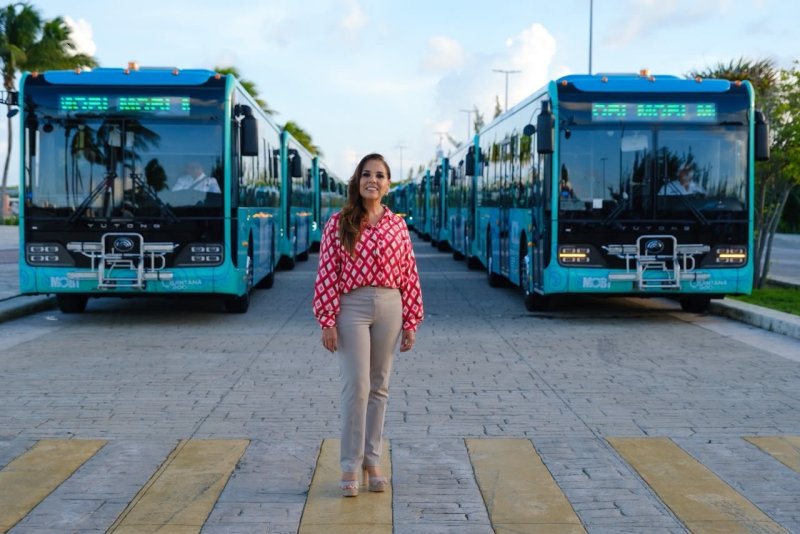 MOBI expande su flota a 138 autobuses en Cancún