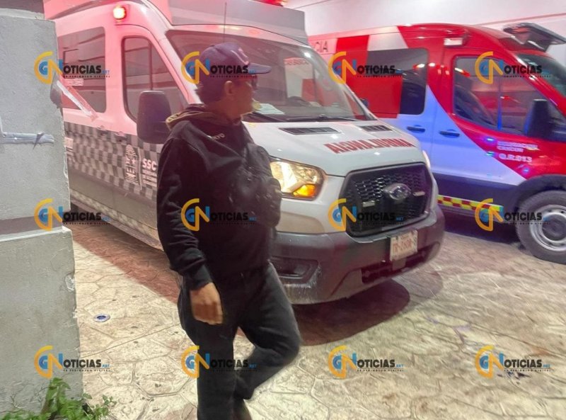 Mototaxista baleado en Cancún