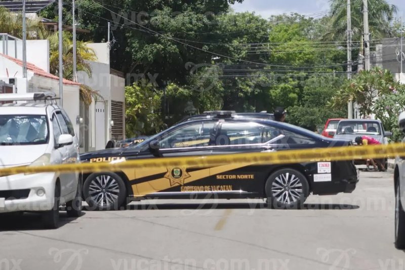 Presunto ataque con arma de fuego deja un lesionado en Mérida